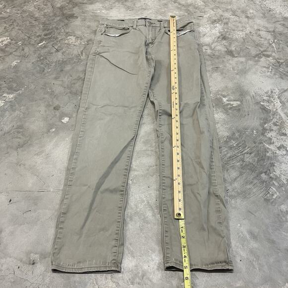 Lucky Brand Jeans Mens 32X32 Beige Stretch 121 Slim Straight Casual Everyday - Picture 4 of 8